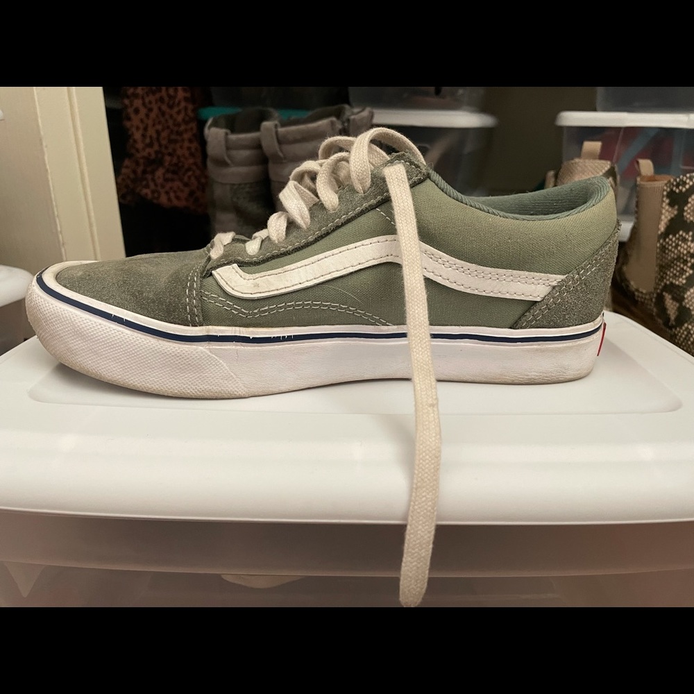 Green old school vans